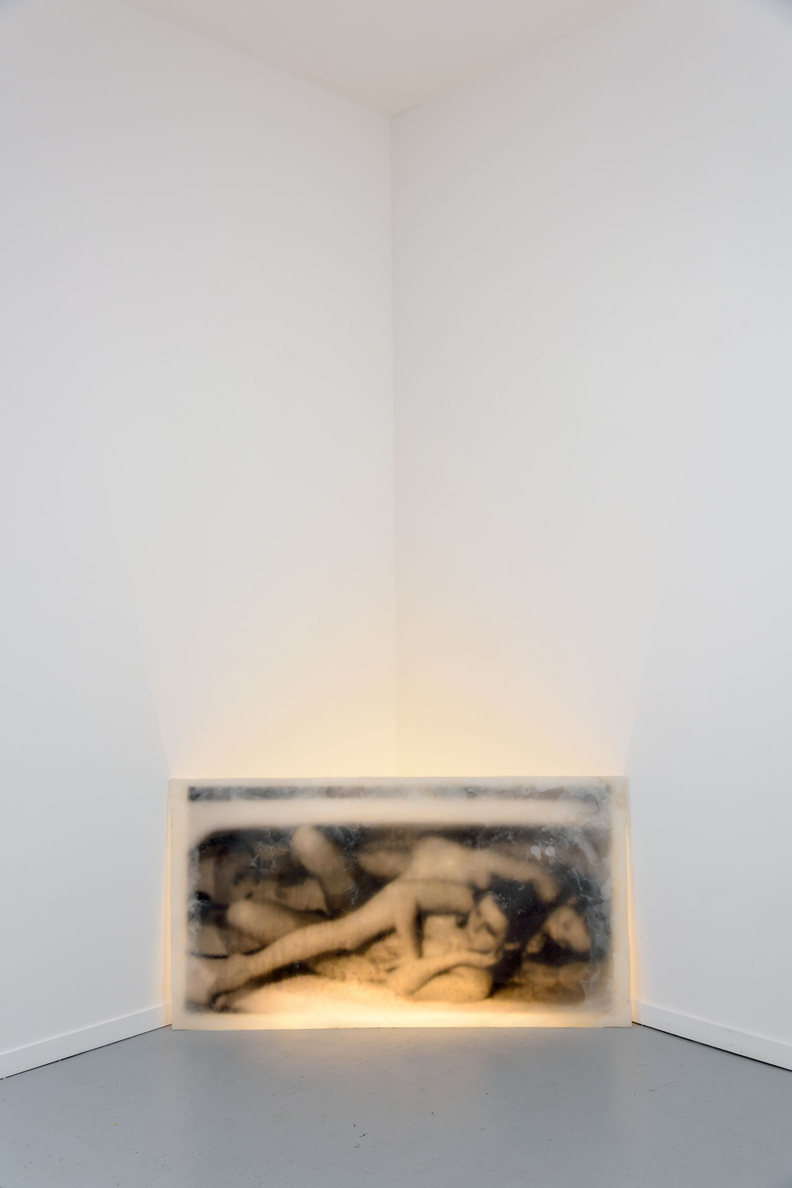 alicia-zaton-umyj-sie-2014-image-emprisonnee-dans-une-plaque-de-cire-paraffine-eclairage-fluo-69x128cm-ee0032cd92b30d6509e017bd935caa2e